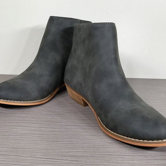 Tucker + Tate Harper Zip Bootie, Pewter, Little Kid Size 4 M - Picture 4 of 11